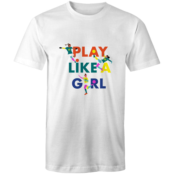 PLAY LIKE A GIRL - UNISEX TEE