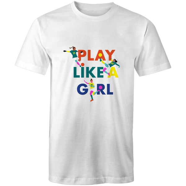 PLAY LIKE A GIRL - UNISEX TEE