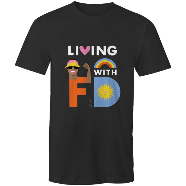 LIVING WITH FD - Mens T-Shirt