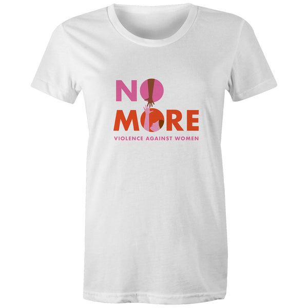 NO MORE VIOLENCE AGAINST WOMEN - WOMEN'S TEE