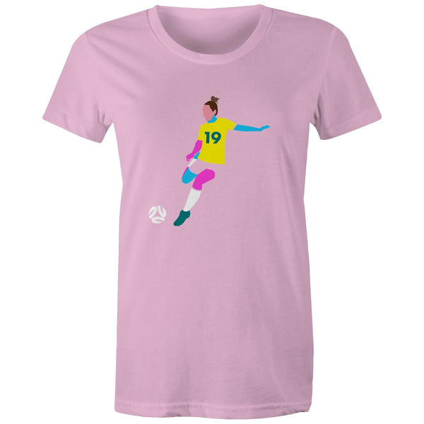 Katrina Gorry - Womens Tee Pink