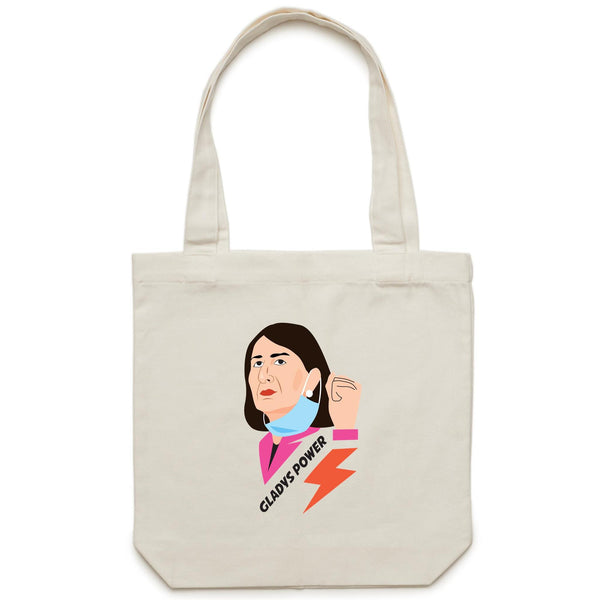 GLADYS POWER - Canvas Tote Bag