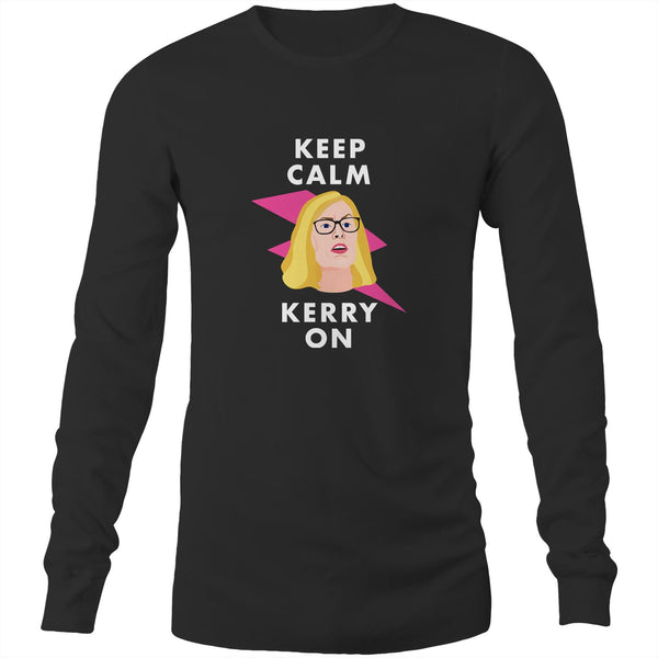 KEEP CALM & KERRY ON - UNISEX LONG SLEEVE T-SHIRT