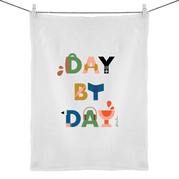 DAY BY DAY - Tea Towel