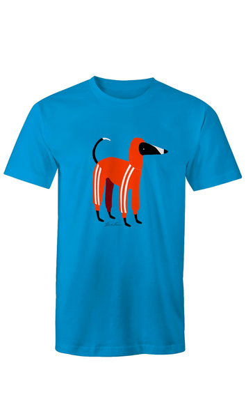 SPORTY HOUND - MENS T-SHIRT