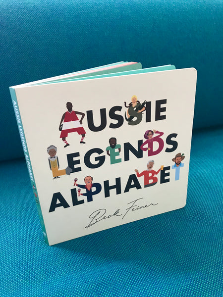 AUSSIE LEGENDS ALPHABET BOOK - SIGNED BY BECK FEINER