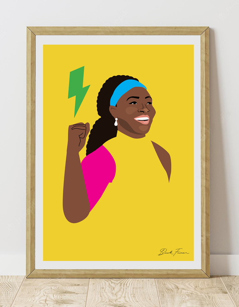 SERENA WILLIAMS PORTRAIT