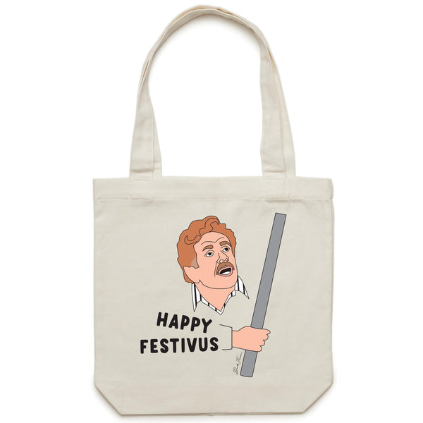 HAPPY FESTIVUS - Canvas Tote Bag
