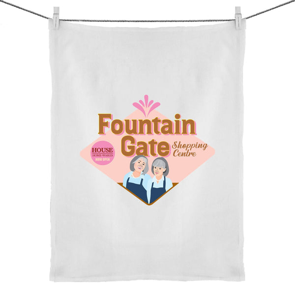 FOUNTAIN GATE Tea Towel