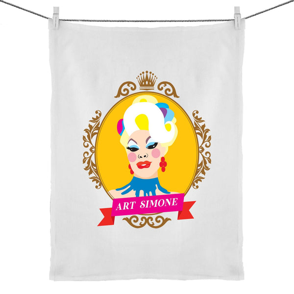 QUEEN ART SIMONE - TEA TOWEL COLLECTORS EDITION