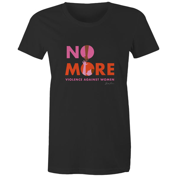 NO MORE VIOLENCE AGAINST WOMEN - WOMEN'S TEE
