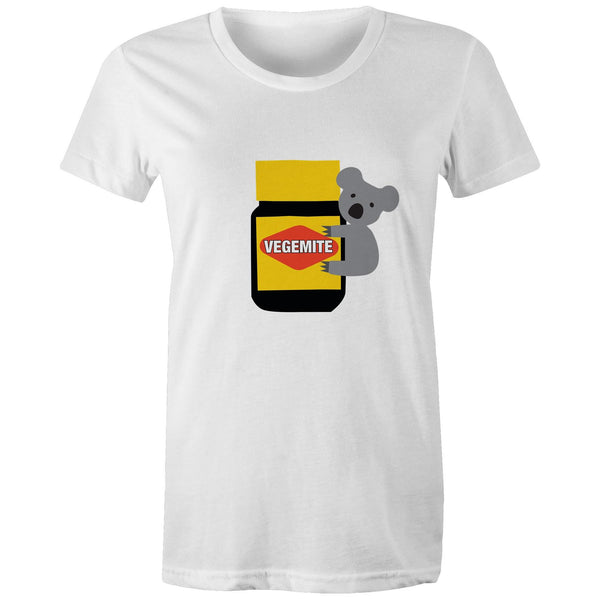 Vegemite Gal - Women's Maple Tee