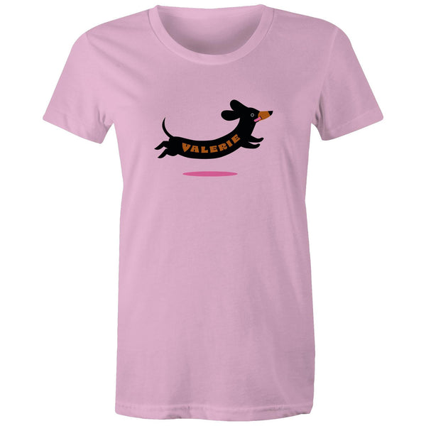 VALERIE THE SAUSAGE DOG - WOMEN'S TEE