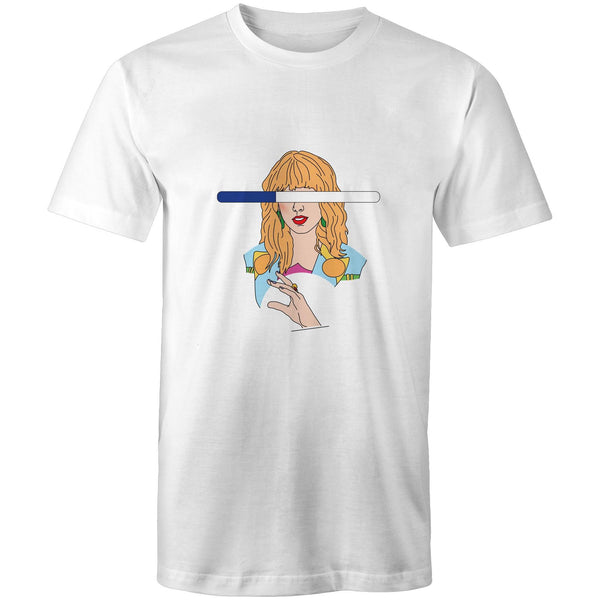 WAITING FOR TAYLOR - UNISEX BLUE T-SHIRT