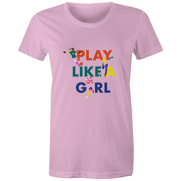 Play Like A Girl (All Sports) - Women's Tee