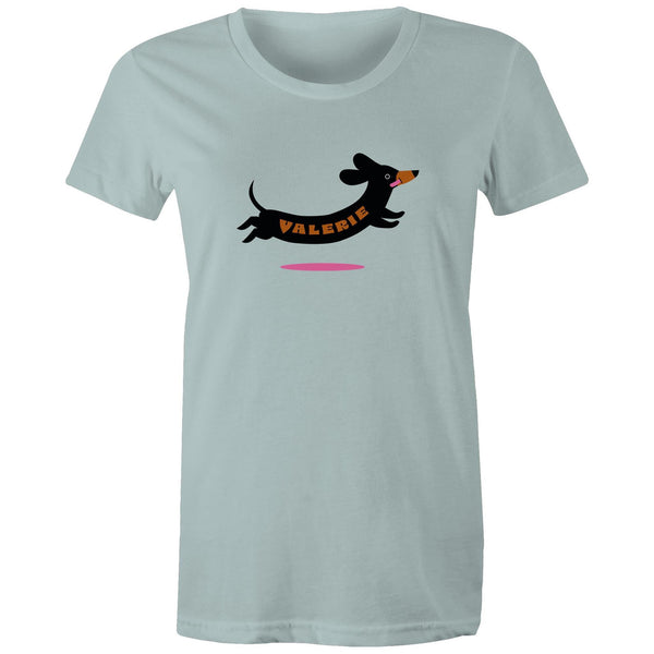 VALERIE THE SAUSAGE DOG - WOMEN'S TEE