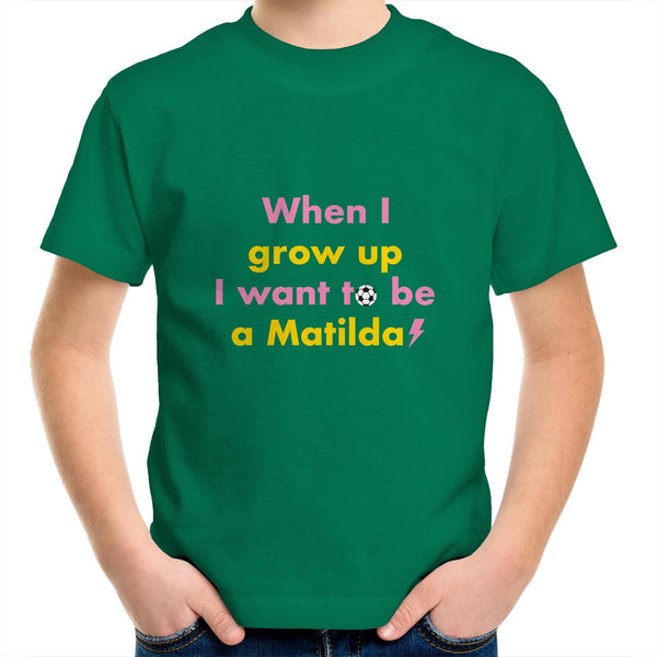 WHEN I GROW UP, I WANT TO BE A MATILDA