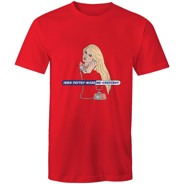 TAY TAY MADE ME CRAY CRAY - UNISEX Mens T-Shirt