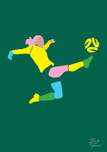 Matildas World Cup A2 Print