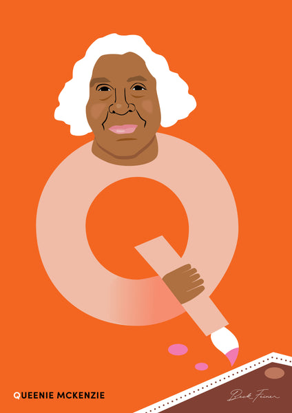 Queenie McKenzie A2 Framed Print