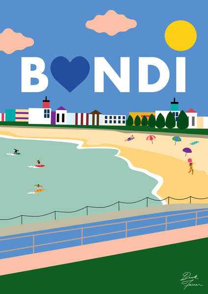 Bondi Love Print - Pre-order now. Dispatched 15th January 2026