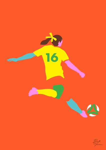 Hayley Raso A2 Print