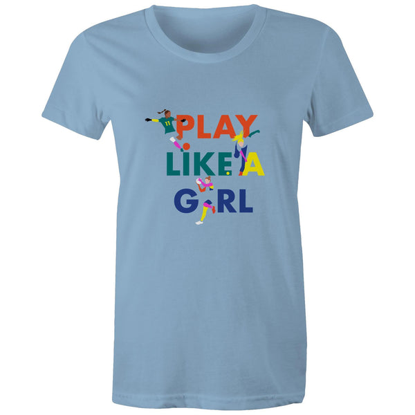 Play Like A Girl (All Sports) - Women's Tee