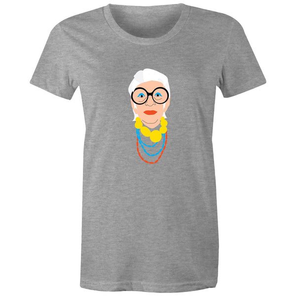 IRIS APFEL - WOMENS TEE