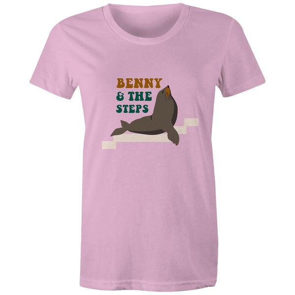 BENNY AND THE STEPS - WOMENS TEE