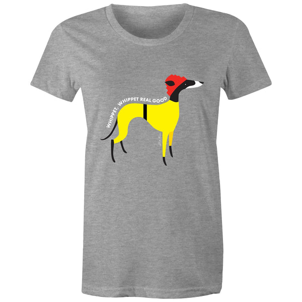 WHIPPET REAL GOOD - WOMEN'S T-SHIRT