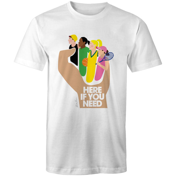 HERE IF YOU NEED - UNISEX T-SHIRT