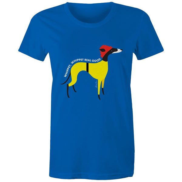 WHIPPET REAL GOOD - WOMEN'S T-SHIRT