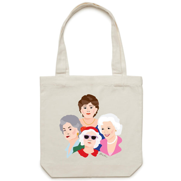 GOLDEN GIRLS - Carrie - Canvas Tote Bag