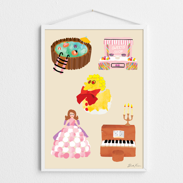 CAKE TIME PRINT