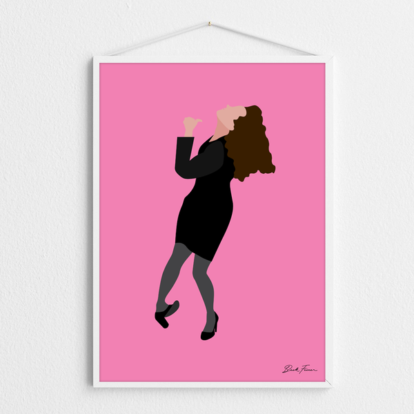 ELAINE DANCING PRINT - A2 SIZE - FREE SHIPPING