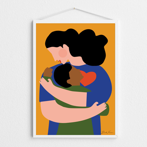 MOTHER CHILD A2 PRINT (FREE SHIPPING)