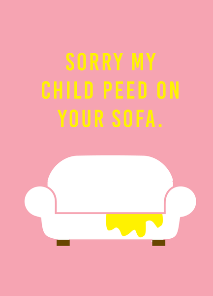 'SORRY MY CHILD ... '  CARD SET     (PRE-ORDER NOW)