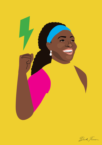 SERENA WILLIAMS PORTRAIT