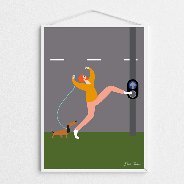 PEDESTRIAN BALLET PRINT - FREE DELIVERY