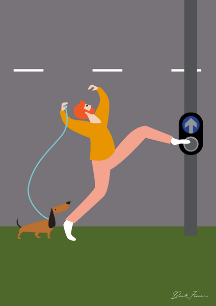 PEDESTRIAN BALLET PRINT - FREE DELIVERY