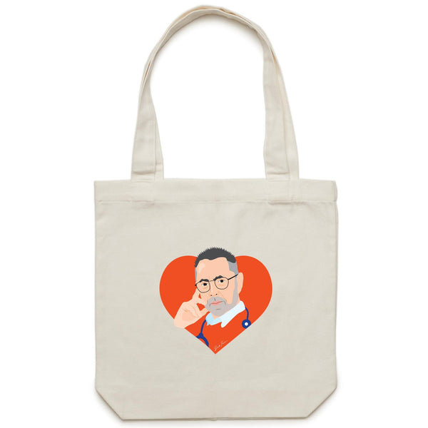 NORMAN SWAN LOVE - CANVAS TOTE BAG