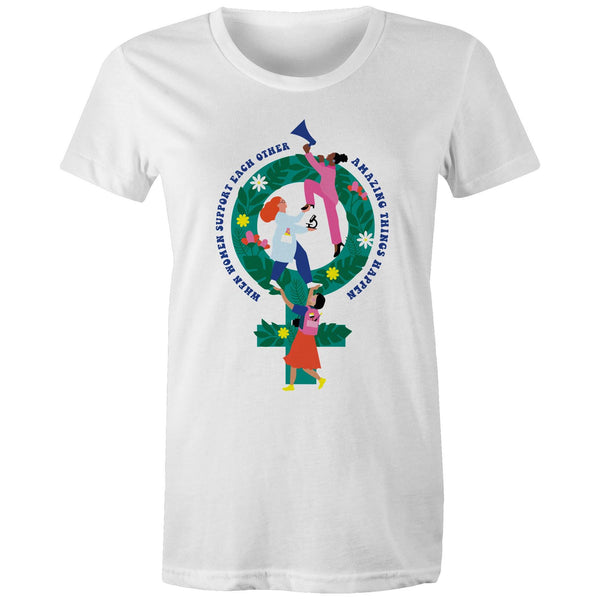 WOMEN SUPPORTING WOMEN - WOMEN'S T-SHIRT
