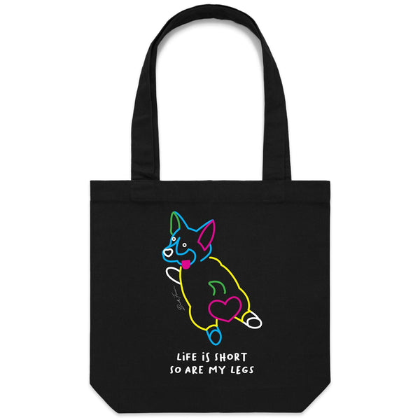 CORGI LOVE - Canvas Tote Bag
